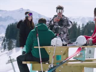 Ski Bunny Sonya Has Passionate Sex In The Alps	
